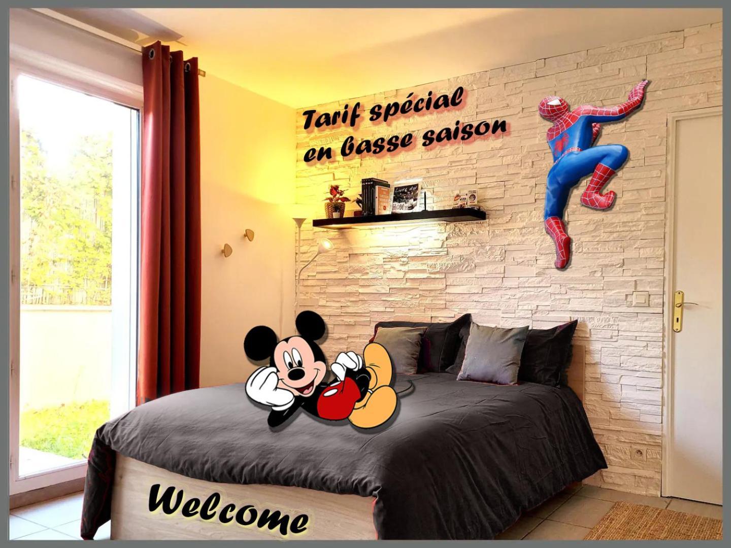 Appartement Avec Salle De Jeux Privee,10Min De Disney Transport En Commun 6 Couchages シャントルー・アン・ブリ エクステリア 写真